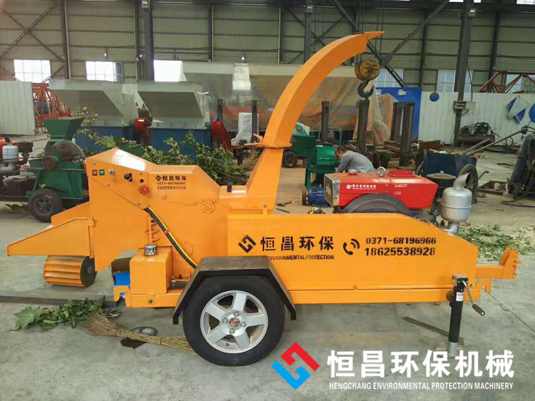 大型碎枝機樹葉枝條園林專用樹枝粉碎機
