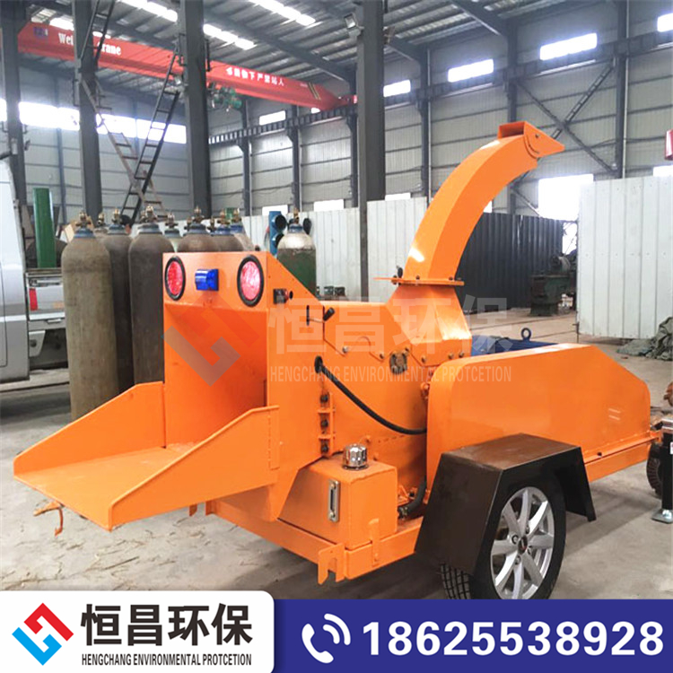 廢棄樹枝枝椏專用小型可移動(dòng)樹枝粉碎機(jī)