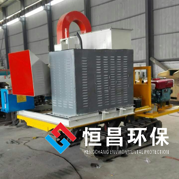 自走式園林專用樹枝粉碎機